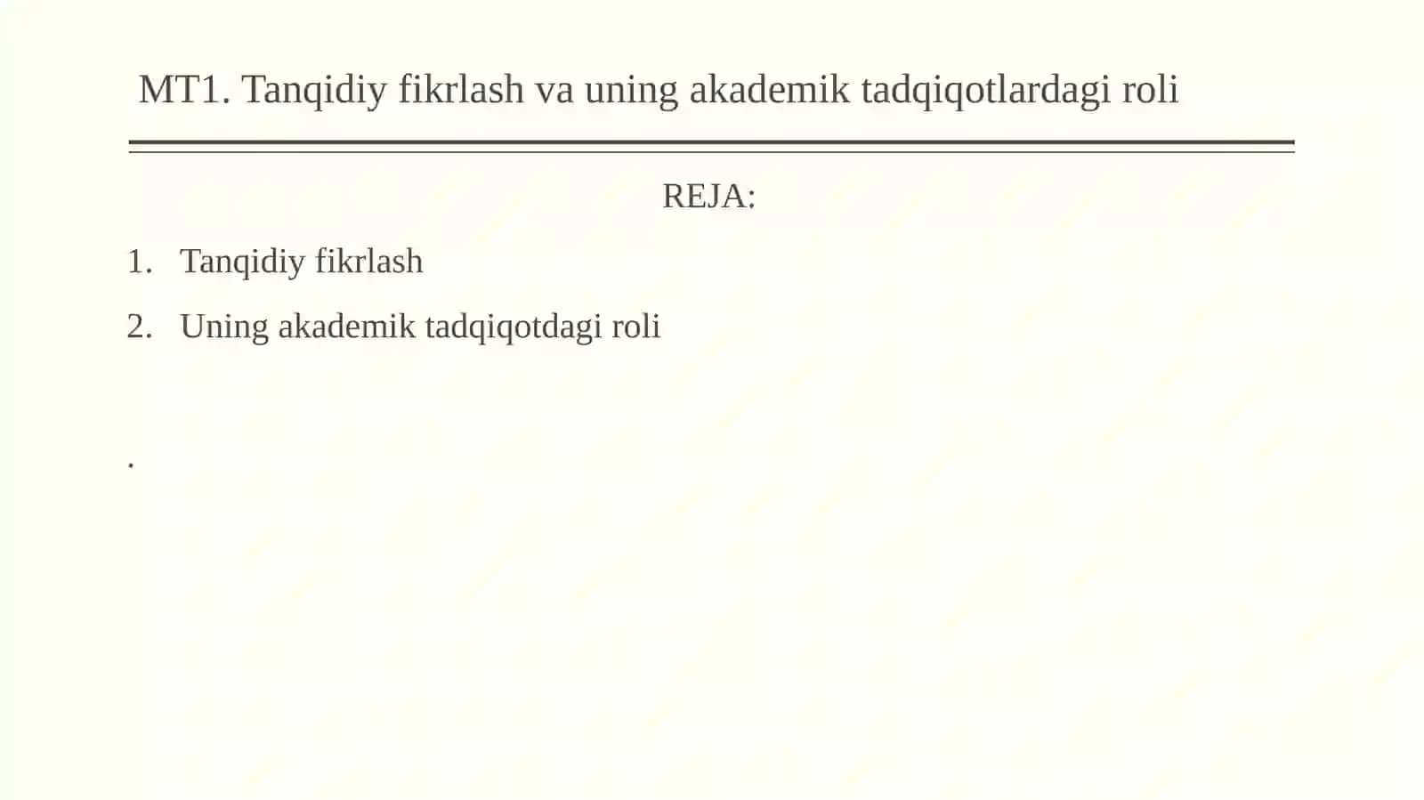 Tanqidiy fikrlashning akademik tadqiqotdagi roli 2
