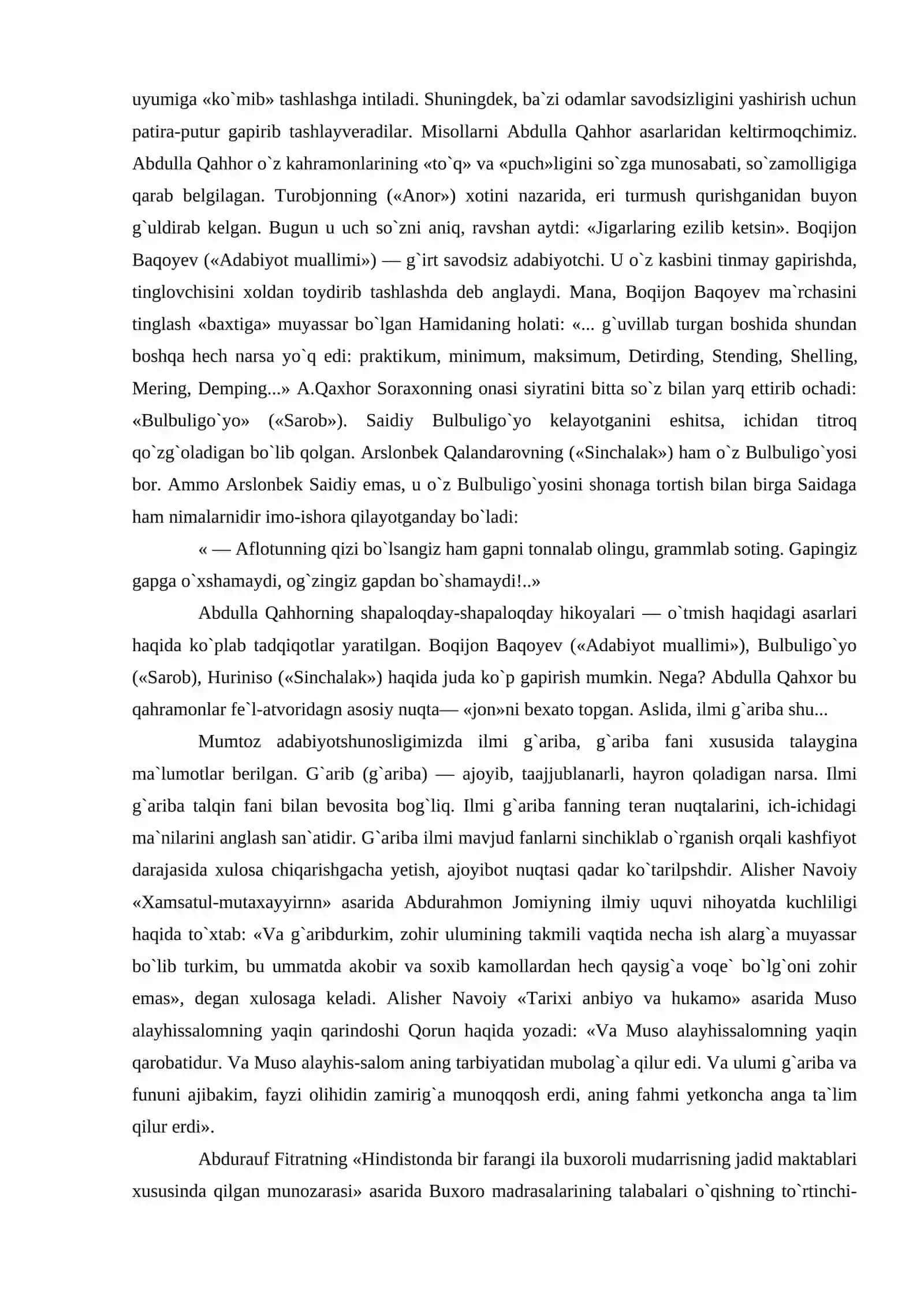 Ilmi g`aribani qo`msab 2
