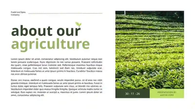 Agriculture 2