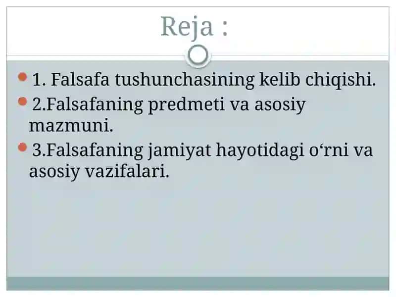 Falsafa Fanining Predmeti, Mazmuni va Jamiyatdagi Roli 2