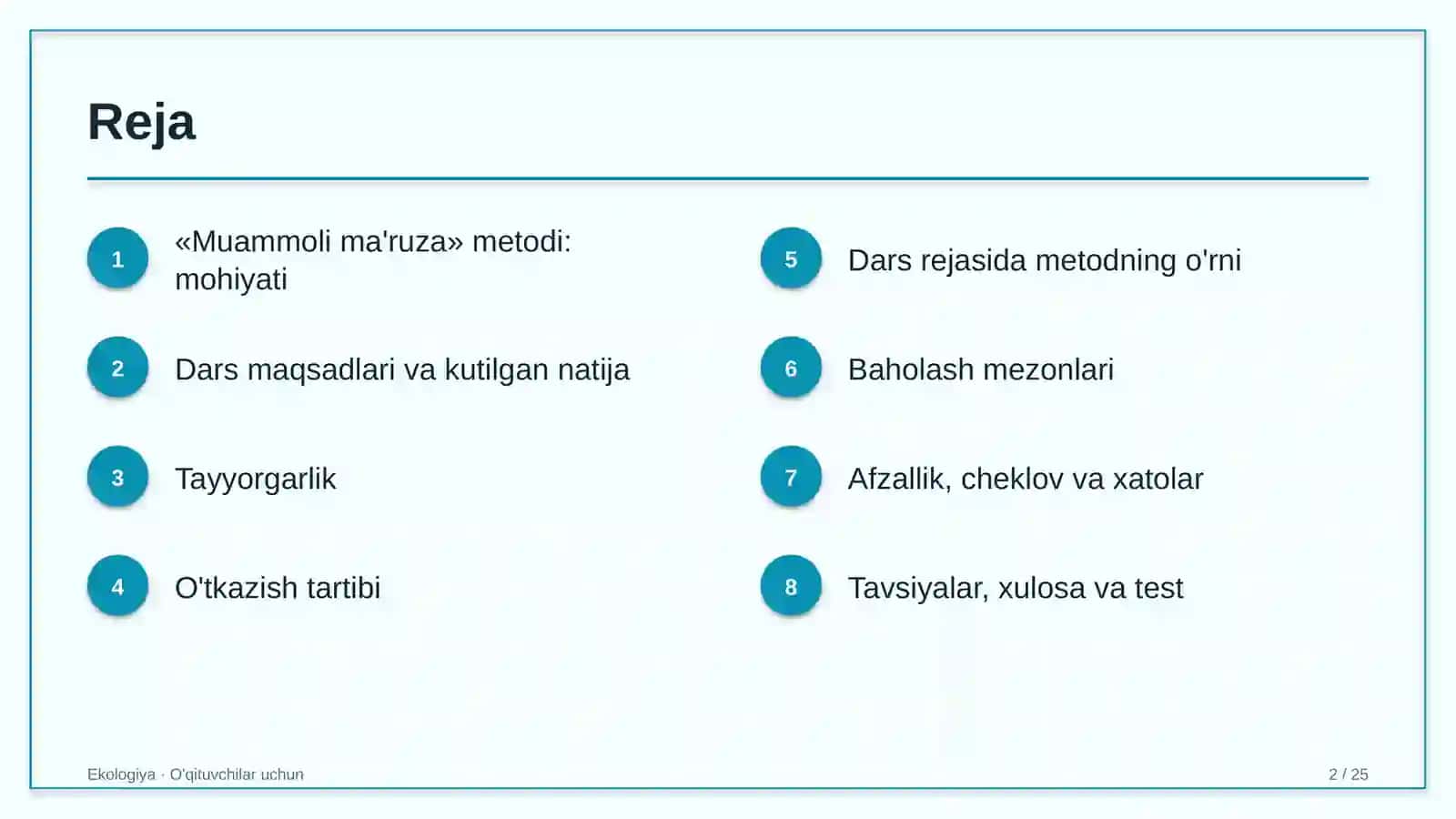 ekologiya darslarida muammoli ma'ruza metodidan foydalanish 7078 2