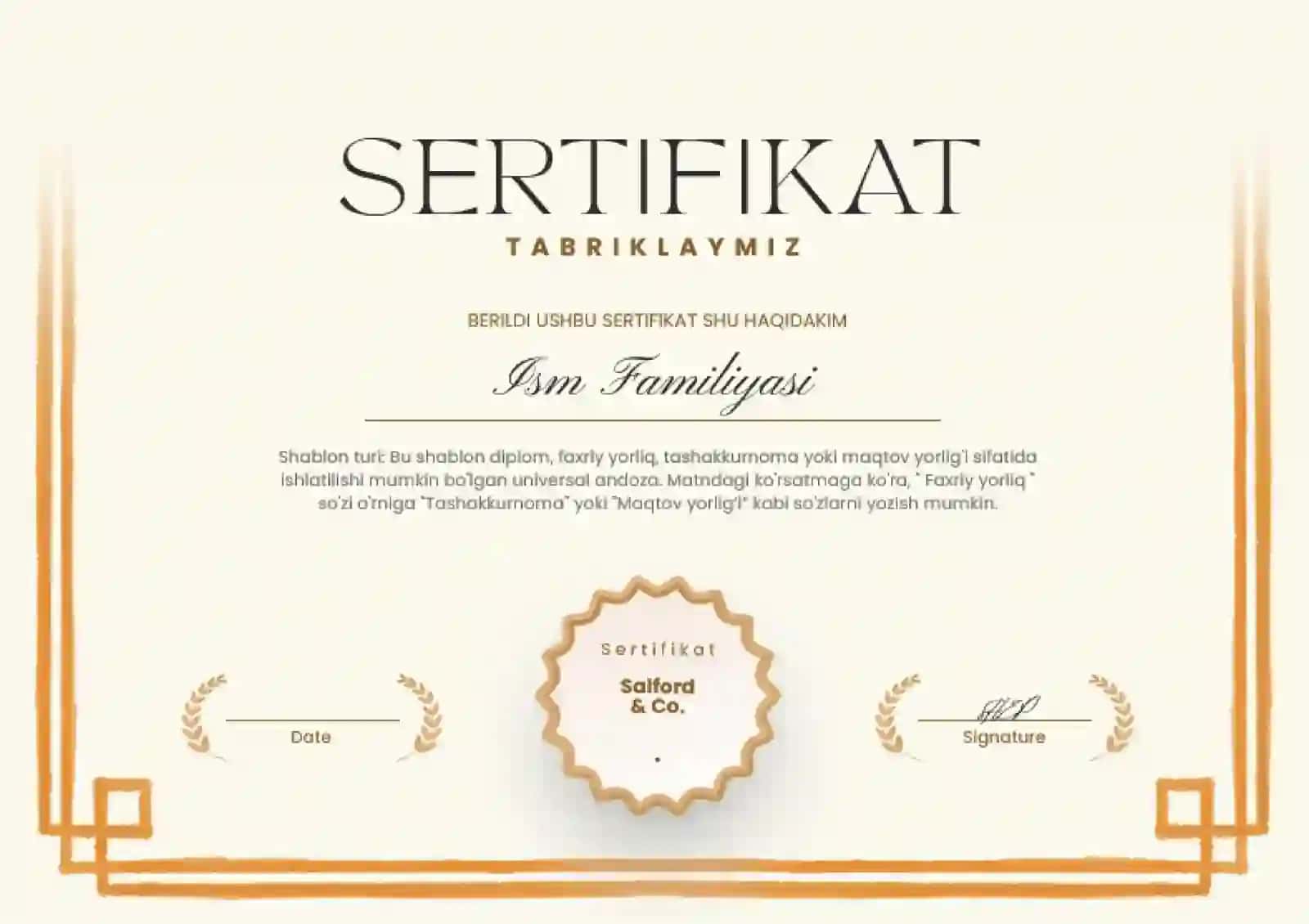 Sertifikat 2