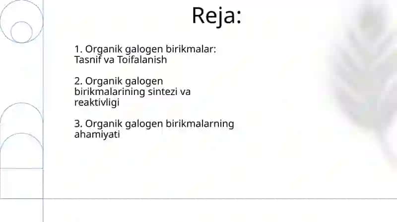 Organik Galogen Birikmalar 2