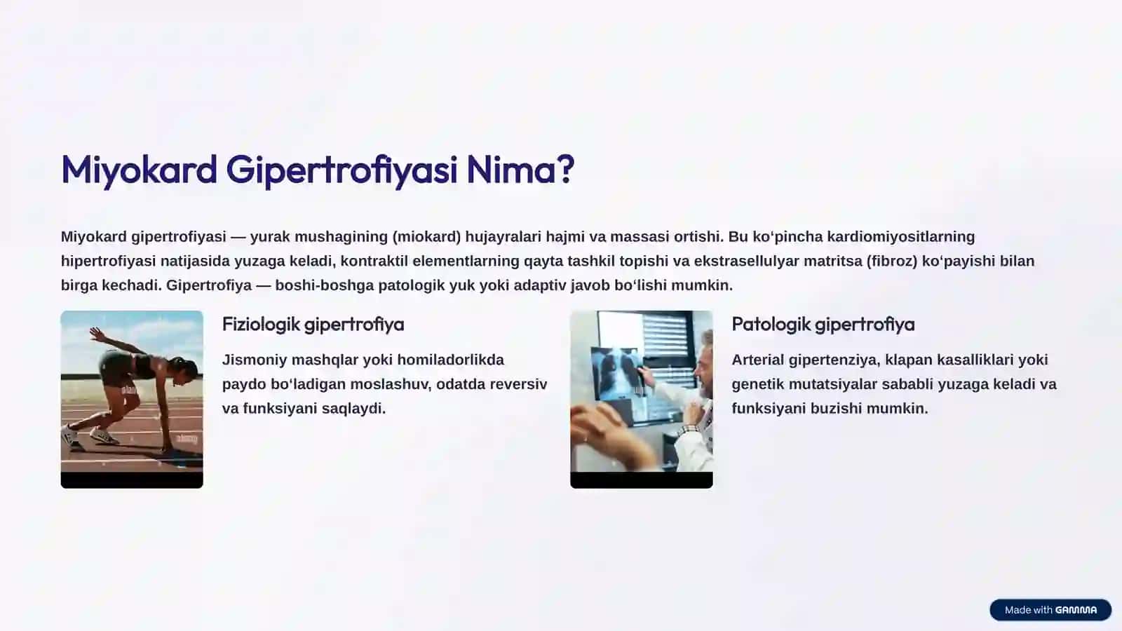Miokard Gipertrofiyasi: Turlari, Mexanizmlari va Klinik Ahamiyati 2