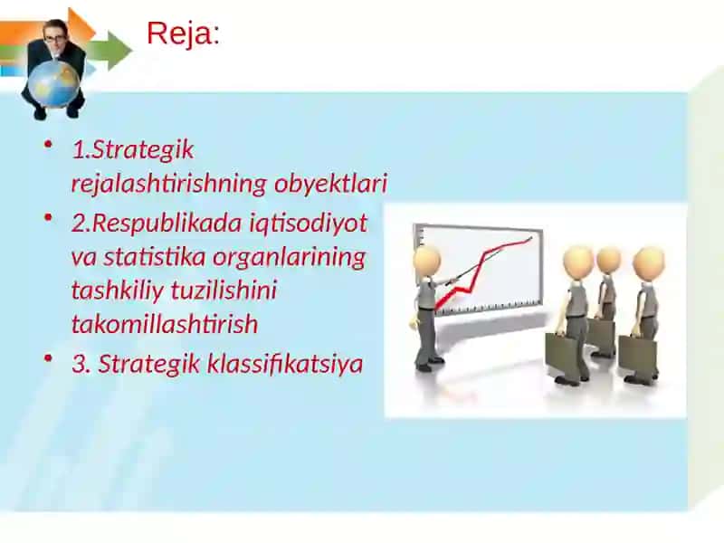 Strategik rejalashtirishning obyektlari 2