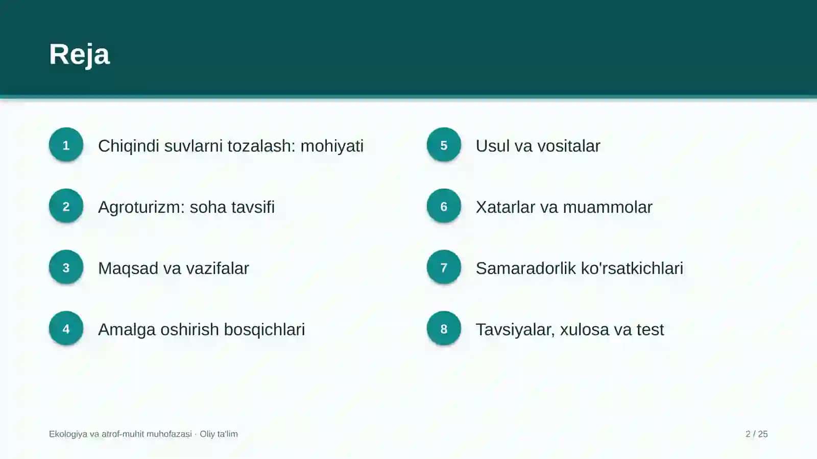 agroturizmda chiqindi suvlarni tozalash 2468 2