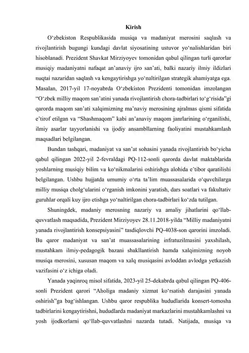 MUSIQIY NAZARIY MEROS ORTA OSIYODA MUSIQIY NAZARIY TAFAKKURNING RIVOJLANISHI 2