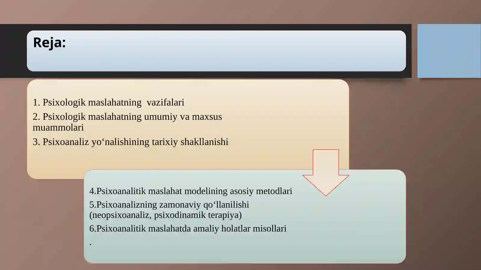 Diagnostik vazifa 2