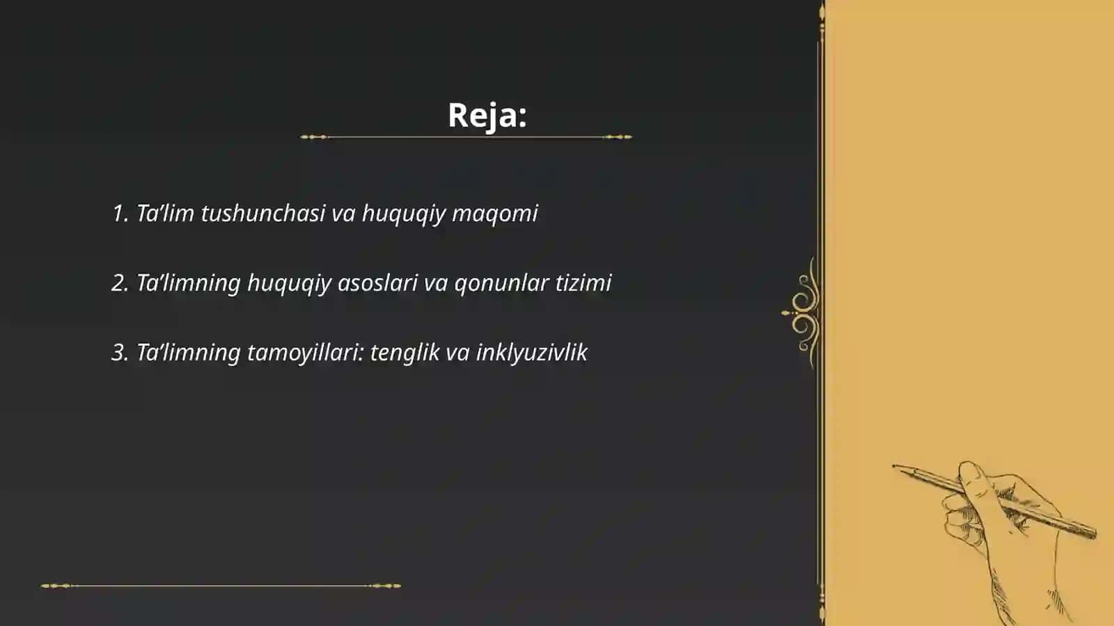 Ta’lim qonunyatlari Va tamoyillari 2