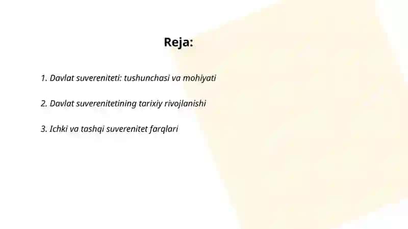 Davlat suvereniteti 2