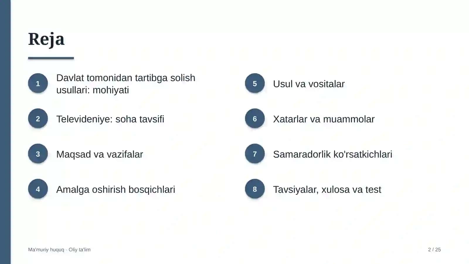 televideniyeda davlat tomonidan tartibga solish usullari 6756 2