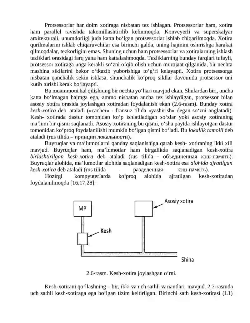 Pentium 4 da kesh xotirani tashkil etish 2
