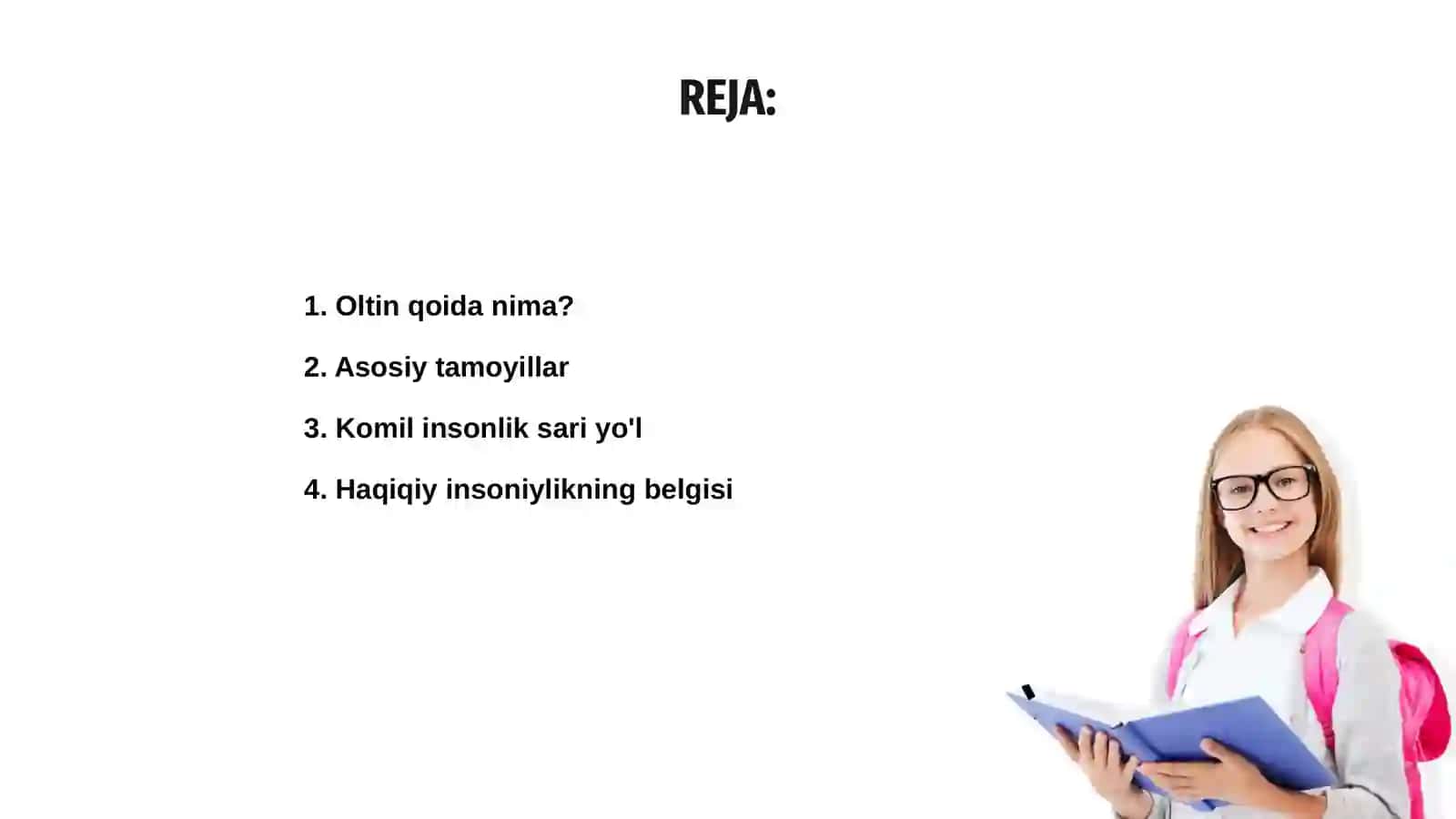 Oltin qoida asosida yashash 2