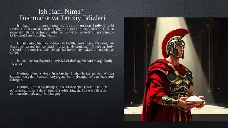 Asosiy Ish Haqi va Bonus Tizimlari 2
