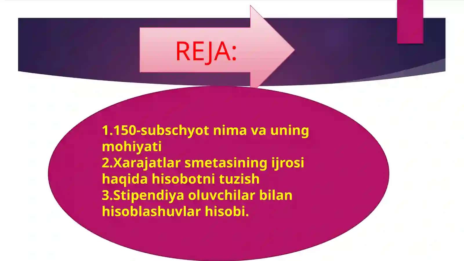 Mol yetkazib beruvchi xaridorlar, buyurtmachilar va boshqa tashkilotlar bilan hisoblashishlar 2