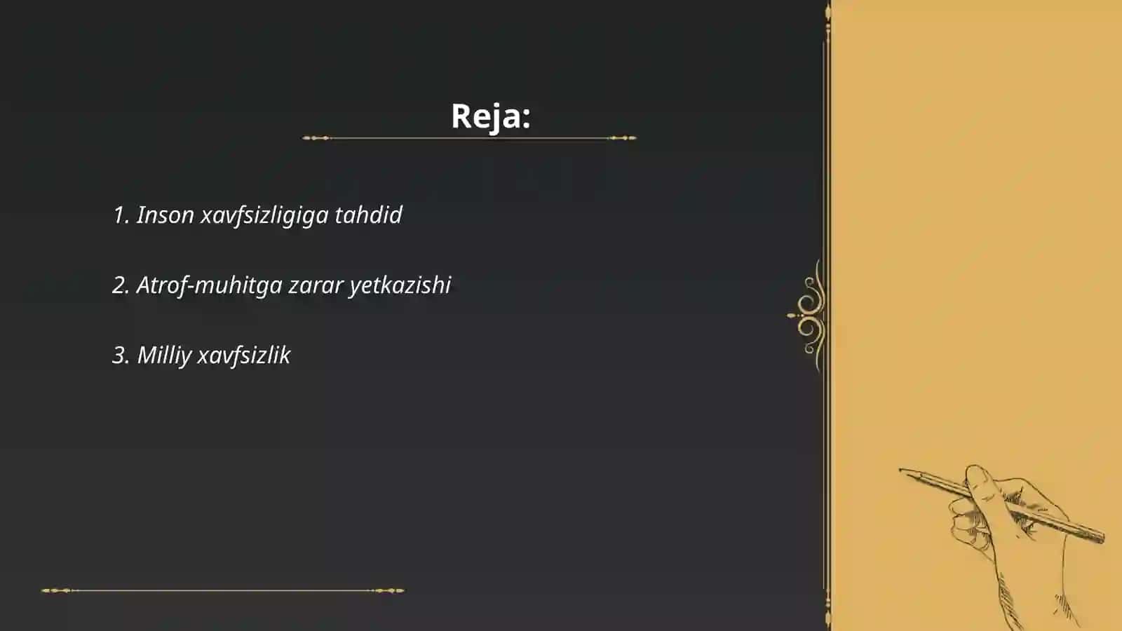 Ilmiy texnikaviy ijod erkinligiga nisbatan istisnoli holatlar 2