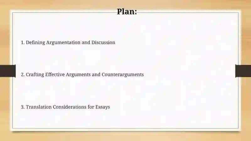 Argumentative and Discussion Essay 2