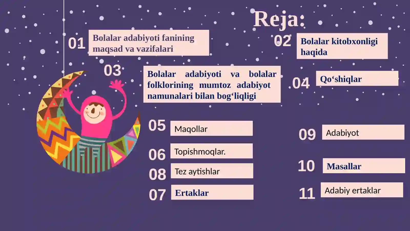 ADABIYOT (BOLALAR ADABIYOTI) FANINING MAQSAD VA VAZIFALARI 2