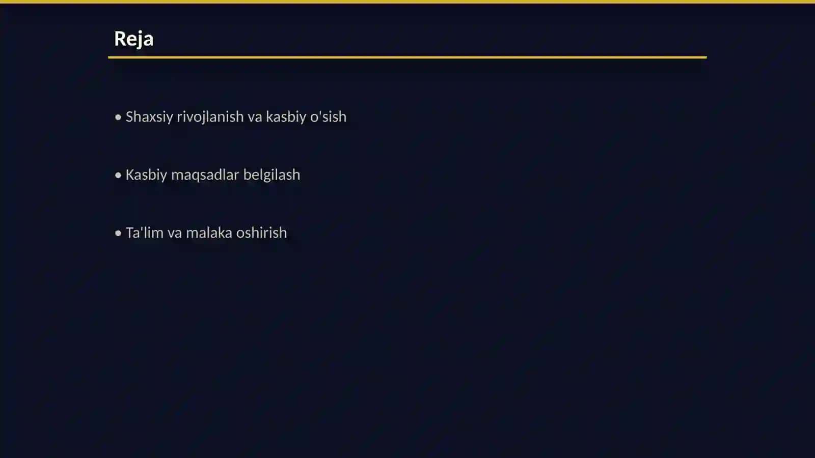 Shaxsni Kasbiy Kamoloti 2