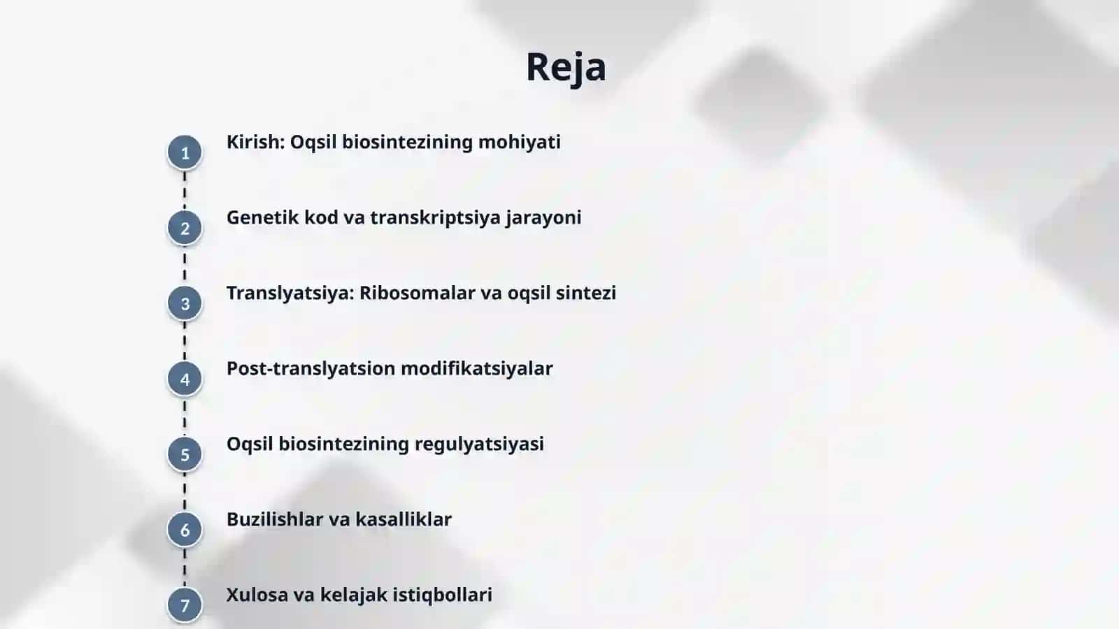 Oqsil biosentizi 2
