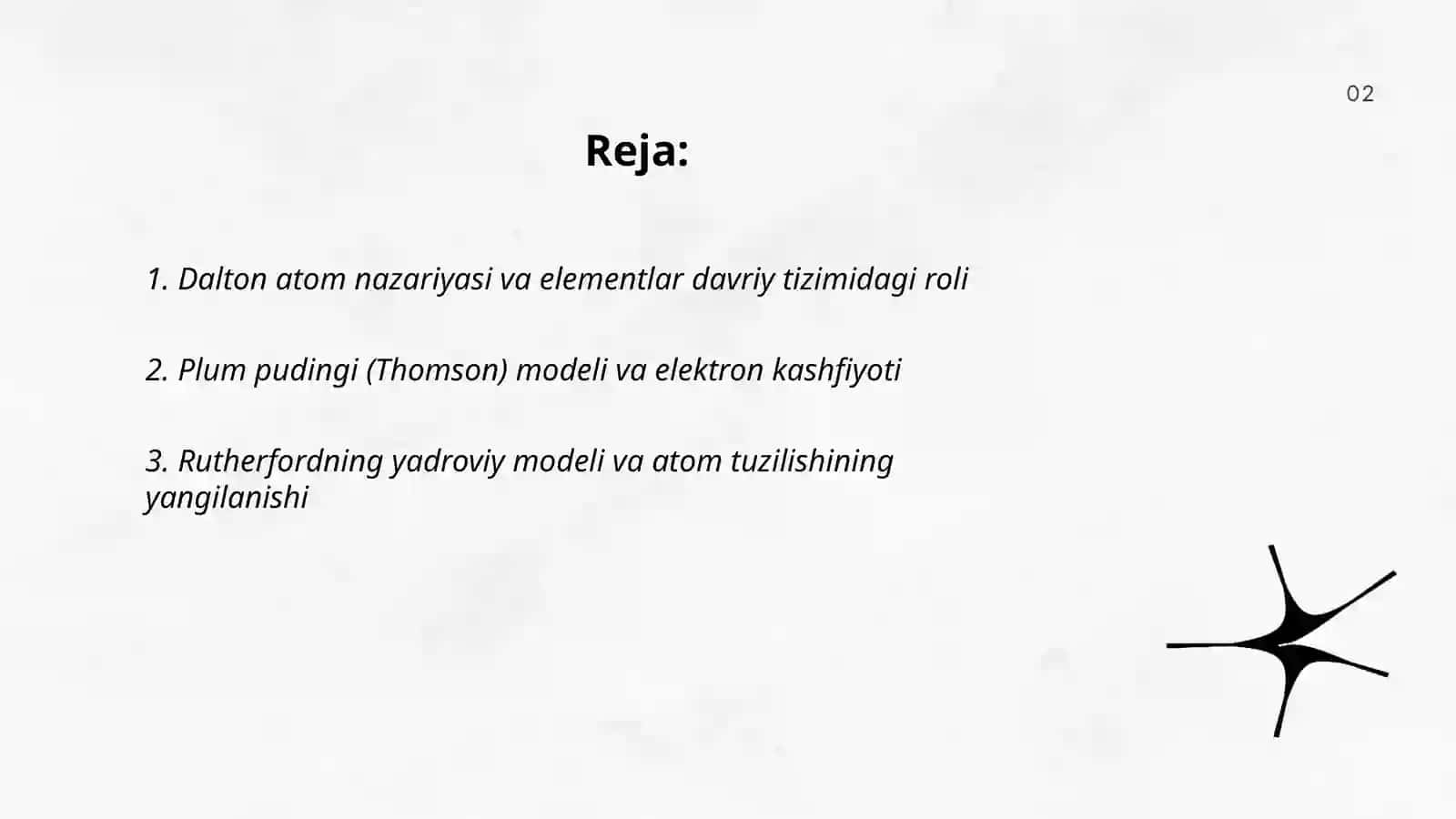 Dalton atom nazariyasi va elementlar davriy tizimidagi roli 2