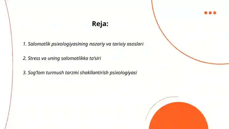 Salomatlik psixalogiasi 2
