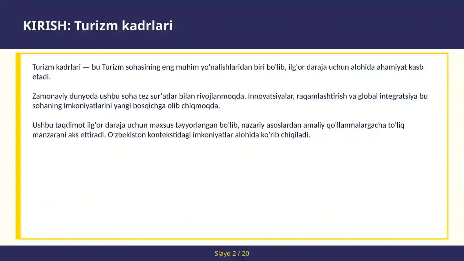 Turizm kadrlari 2