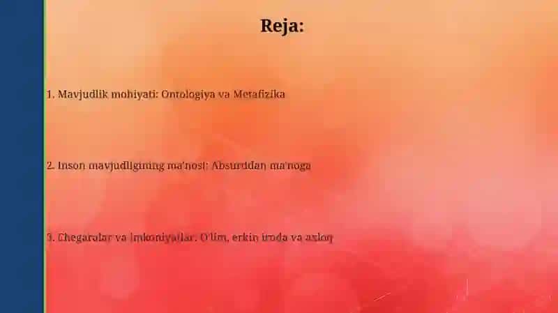 Borliqfalsafasi 2