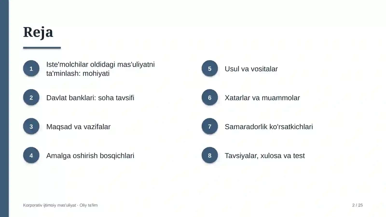 Davlat Banklarida Iste'molchilar Oldidagi Mas'uliyatni Ta'minlash 2