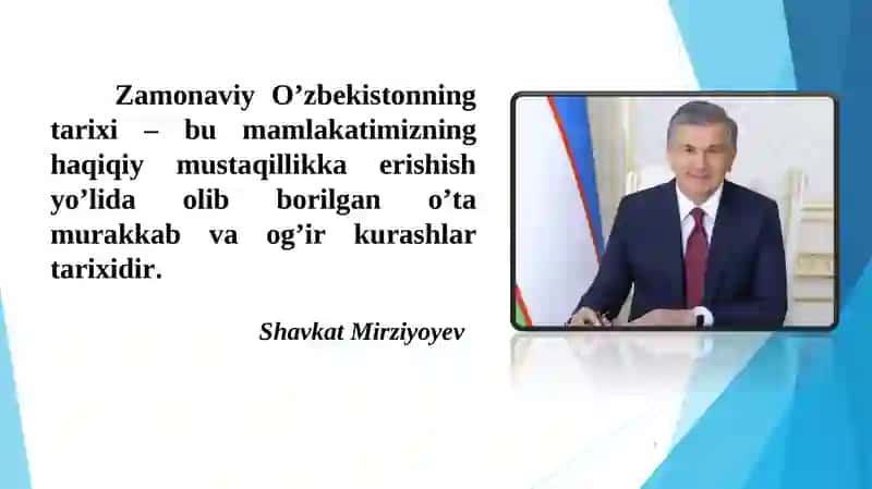 O’zbekistonning eng yangi tarixi 2