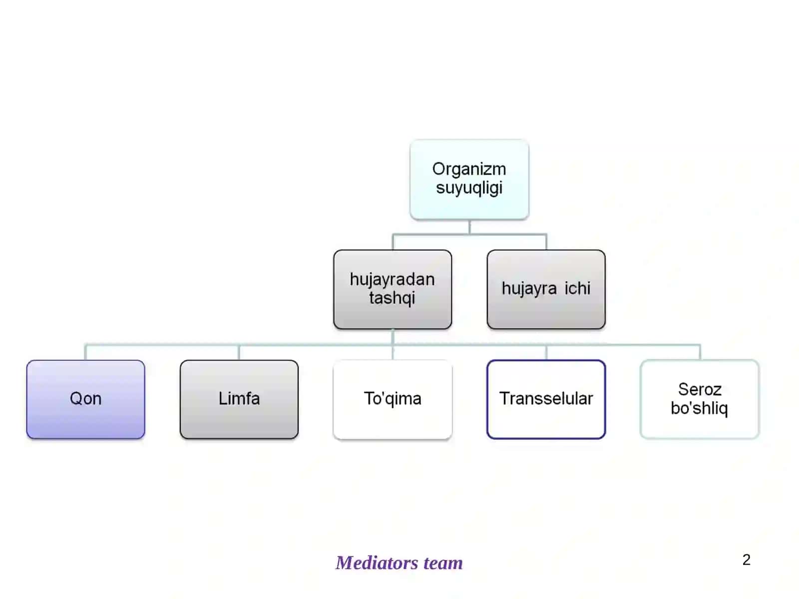 Qon fiziologiyasi 2