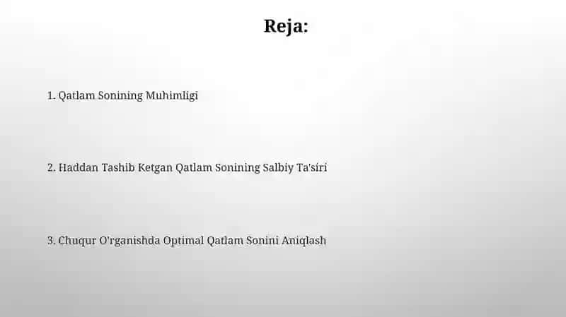Chuqur o'rganishda qatlamlar sonining ahamiyati 2