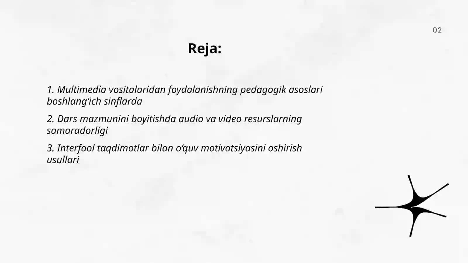 Multimedia vositalaridan foydalanish va ularning samaradorligi 2