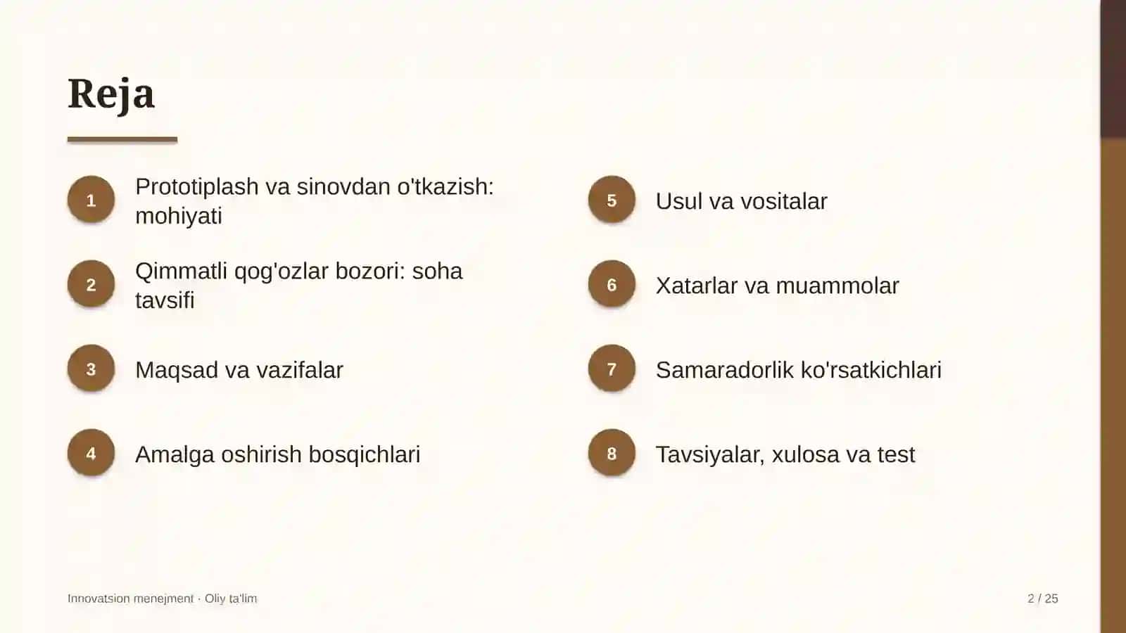 qimmatli qog'ozlar bozorida prototiplash va sinovdan o'tkazish 6402 2