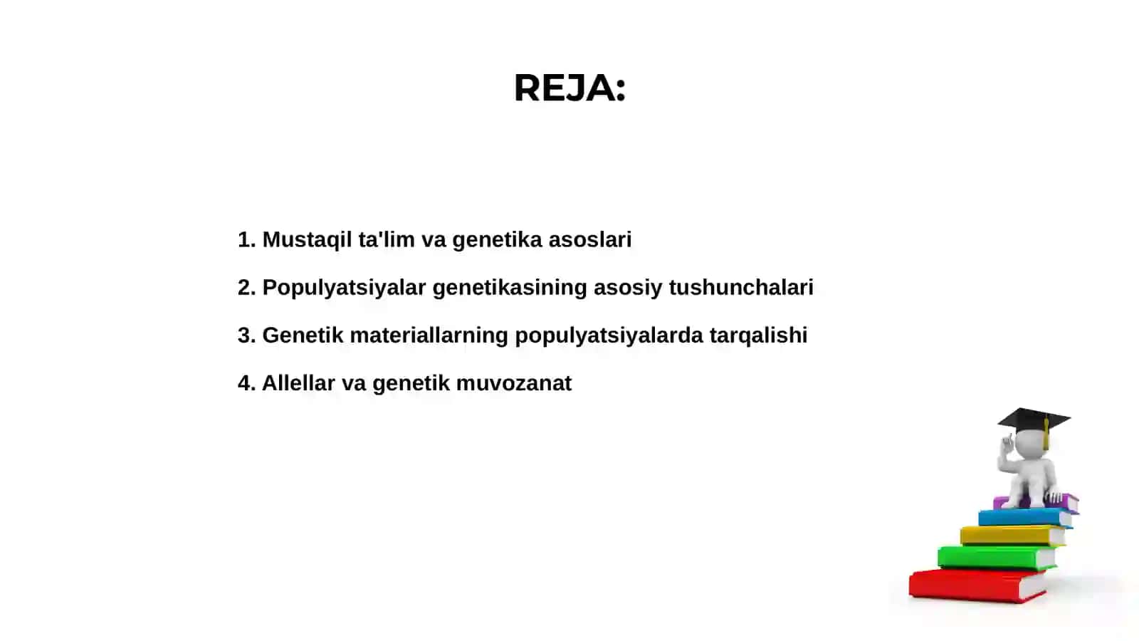 Mustaqil ta'lim genetikadan 2