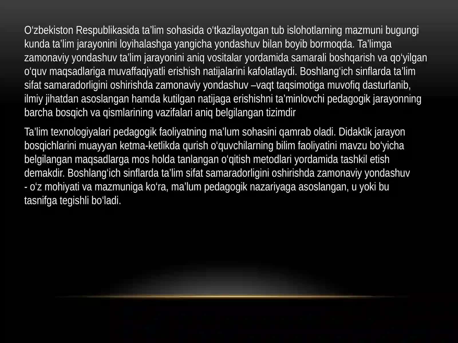 Boshlang’ich    ta’limda zamonaviy dastuvlar va innovatsiyalar 2
