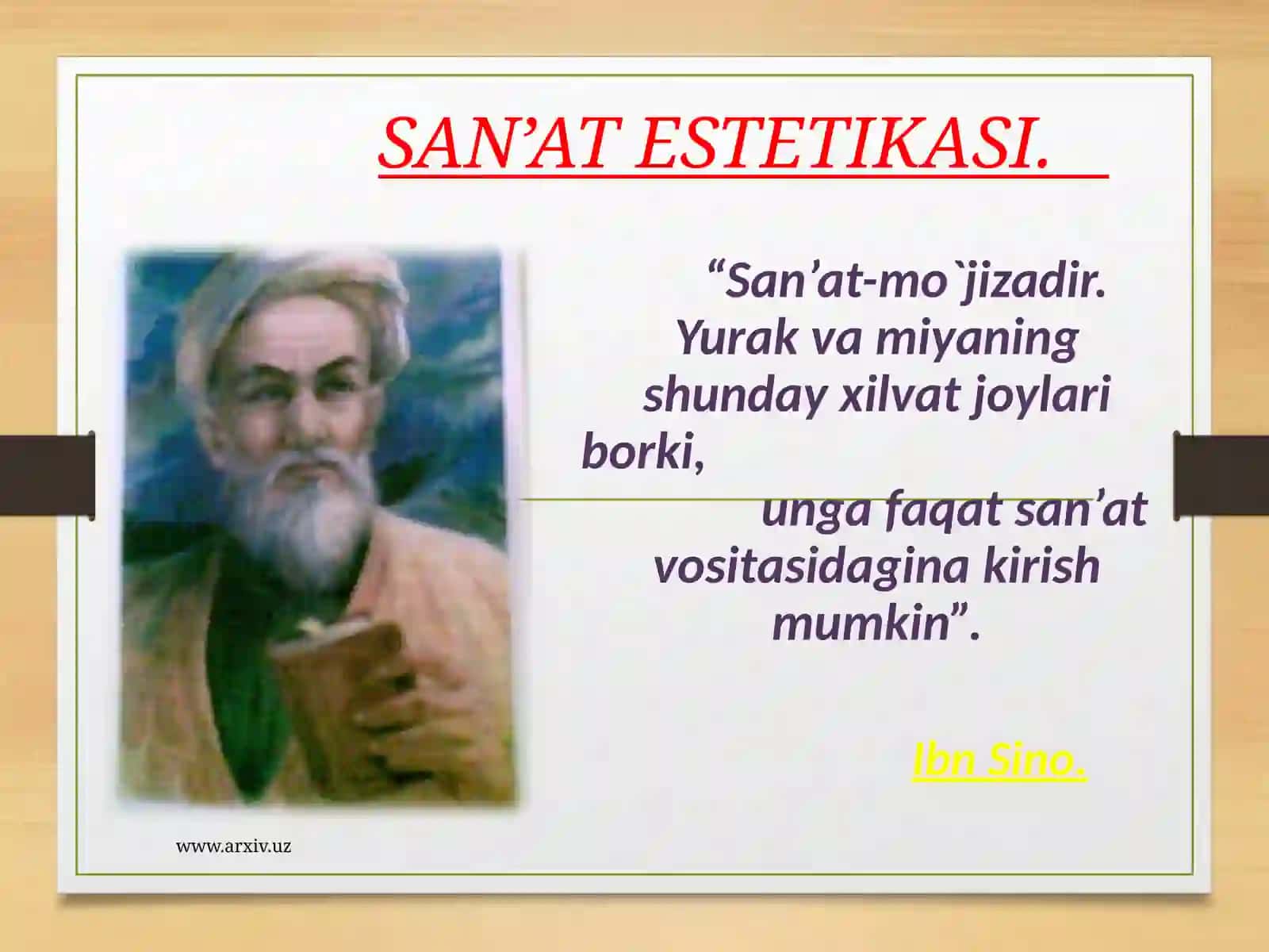 ESTETIKA ASOSLARI 2