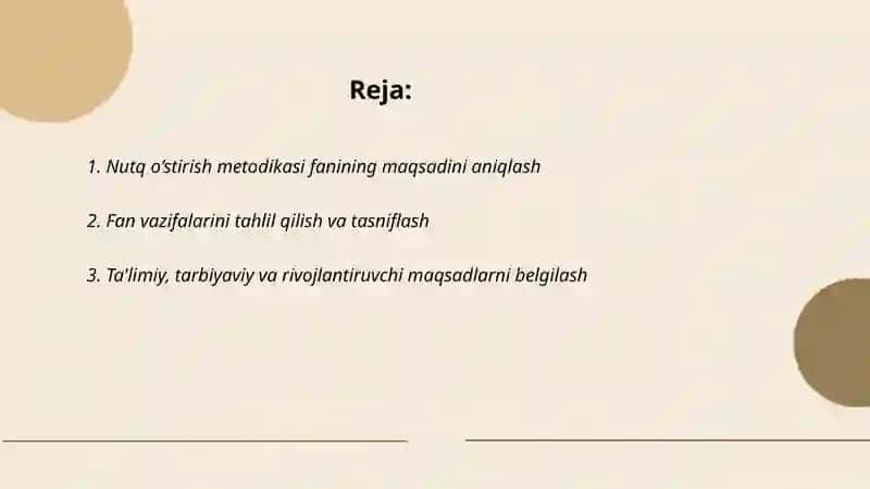 Nutq òstirish metodikasi fanining maqsadi, vazifalari, metodlari va usullari bòyicha sxema tuzisj 2