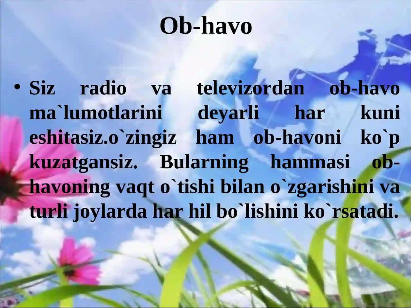 Ob-havo 2