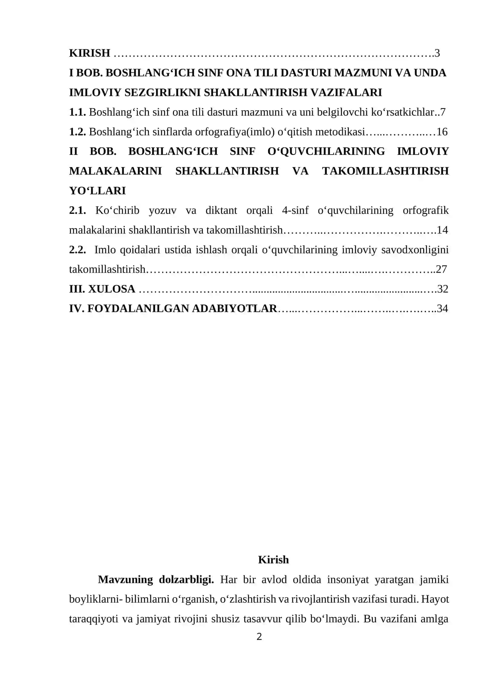BOSHLANG‘ICH SINFLARDA IMLOVIY SEZGIRLIKNI O‘STIRISH 2