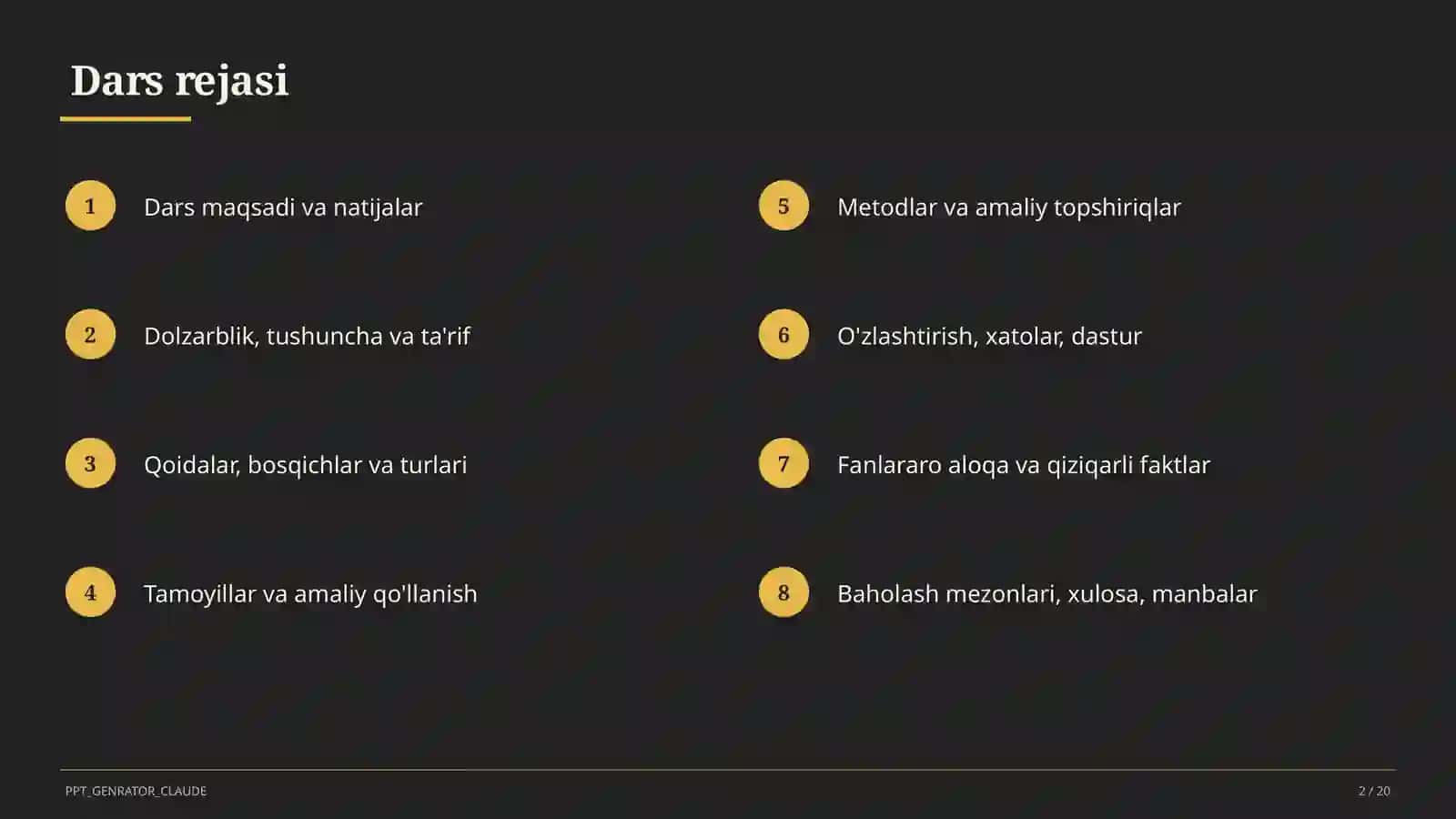 G'oyadan mahsulotgacha (8-sinf) 2
