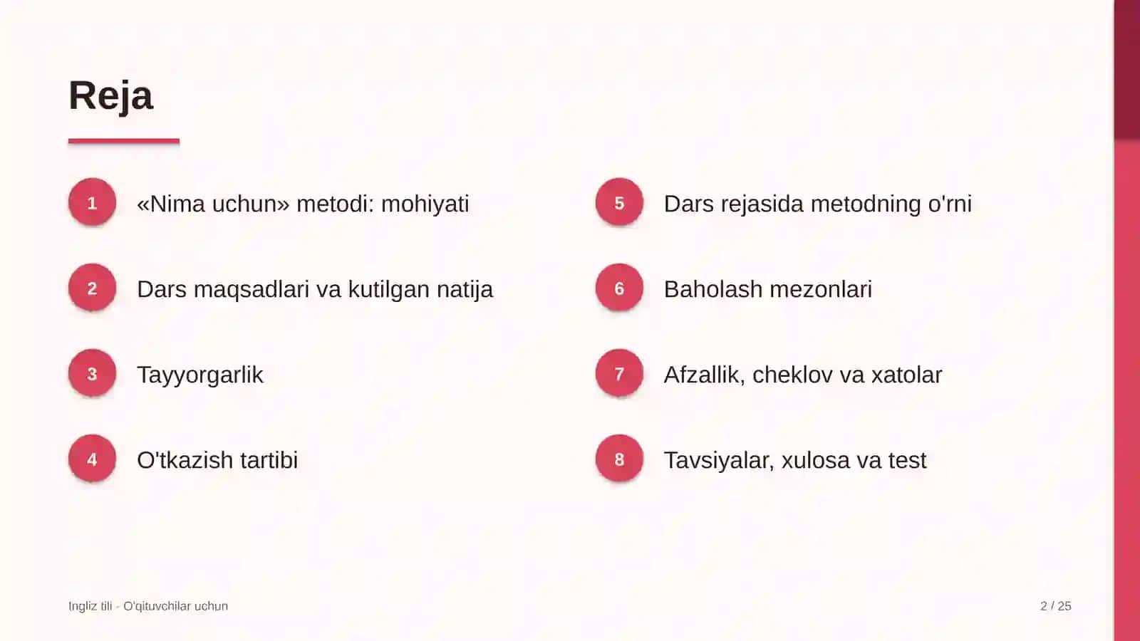 ingliz tili darslarida nima uchun metodidan foydalanish 8644 2