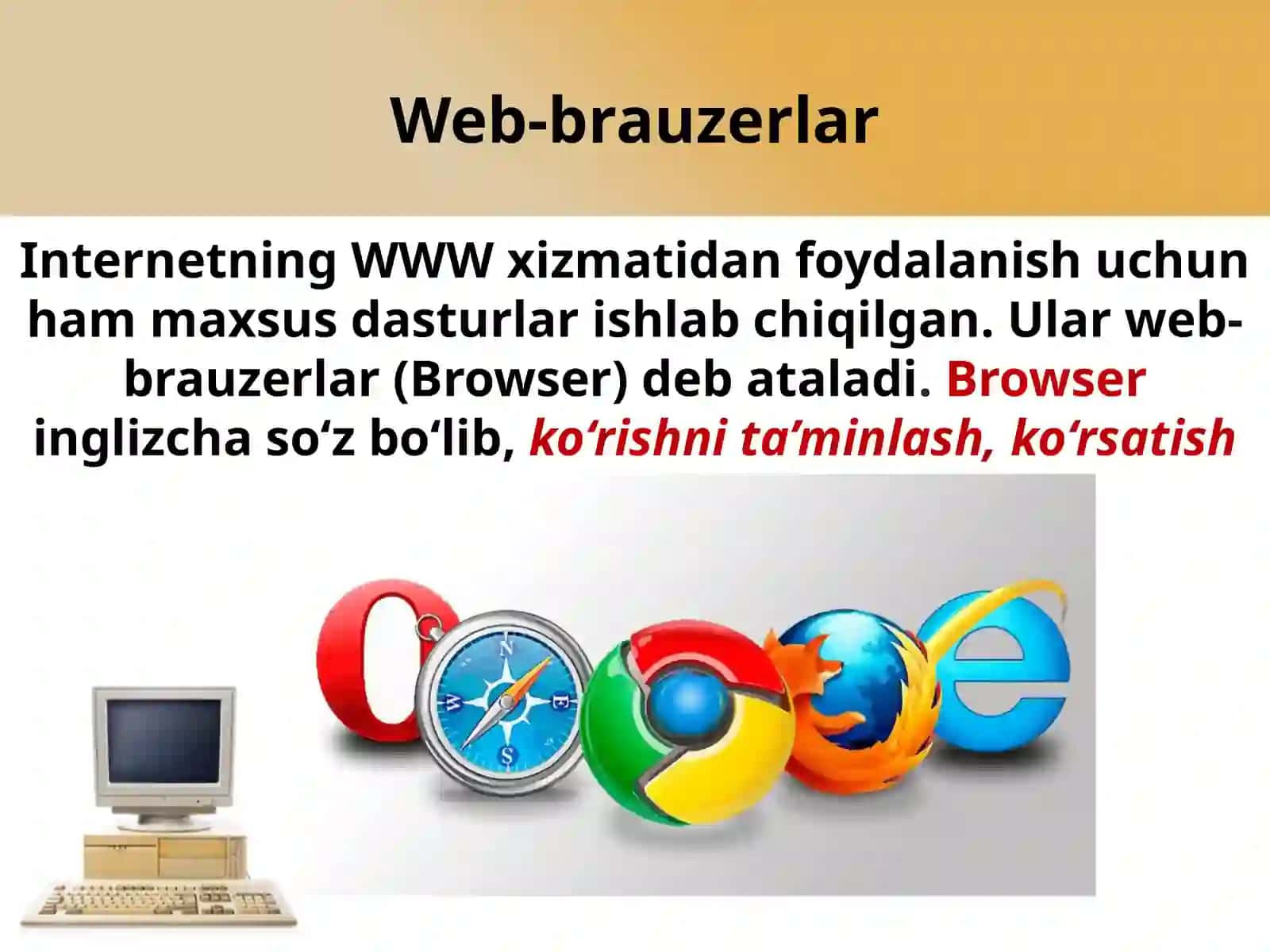 Web-brauzerlar 2