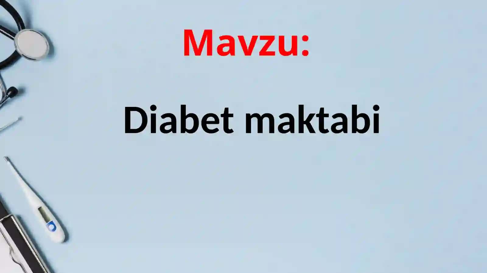 Diabet maktabi 2