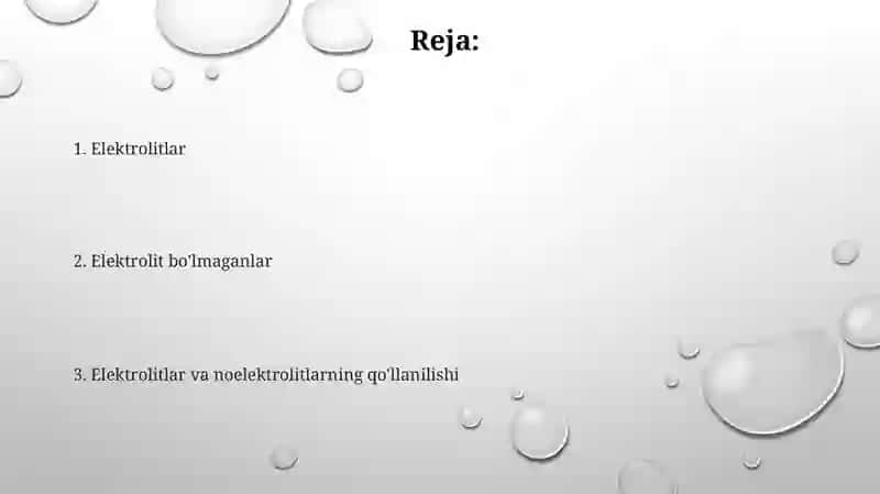 Elektrolit Va Noektrolit 2