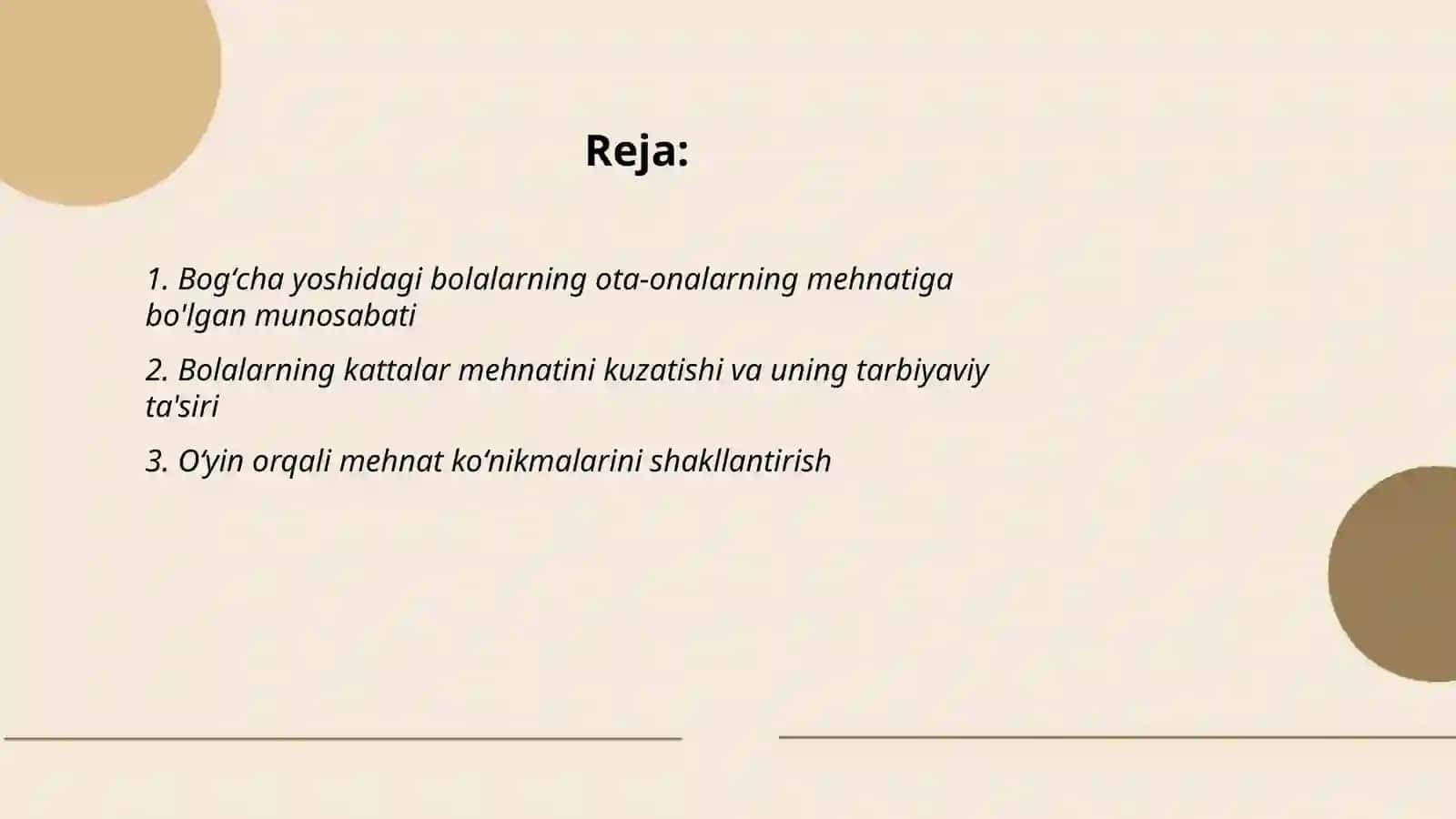 Bogʻcha yoshidagi bolalarning kattalar mehnatiga munosabati 2