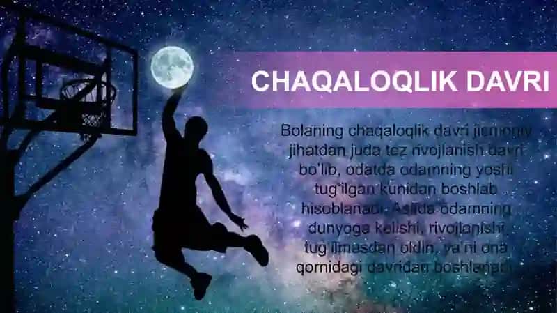 Chaqaloqlik va go’daklik davrining o’ziga xos xususiyatlari 2
