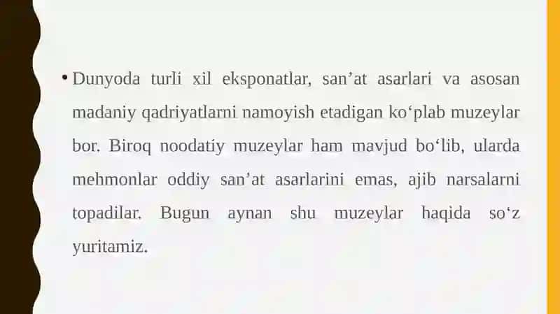Dunyodagi G`AROYIB muzeylar 2