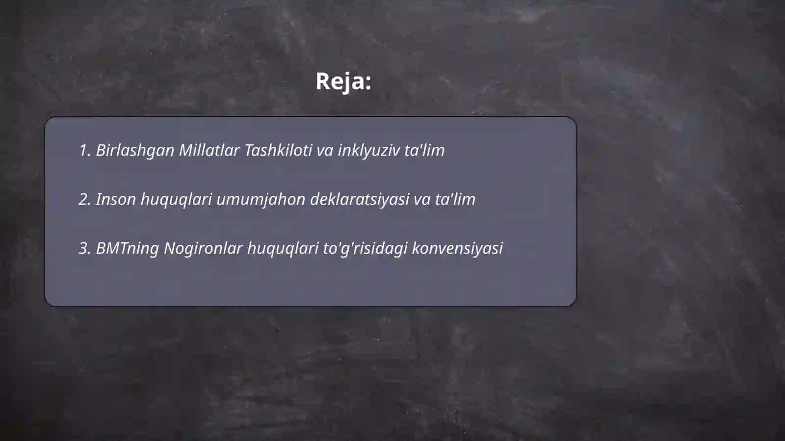 Texnologiya va uni oʻqitish metodikasi 2