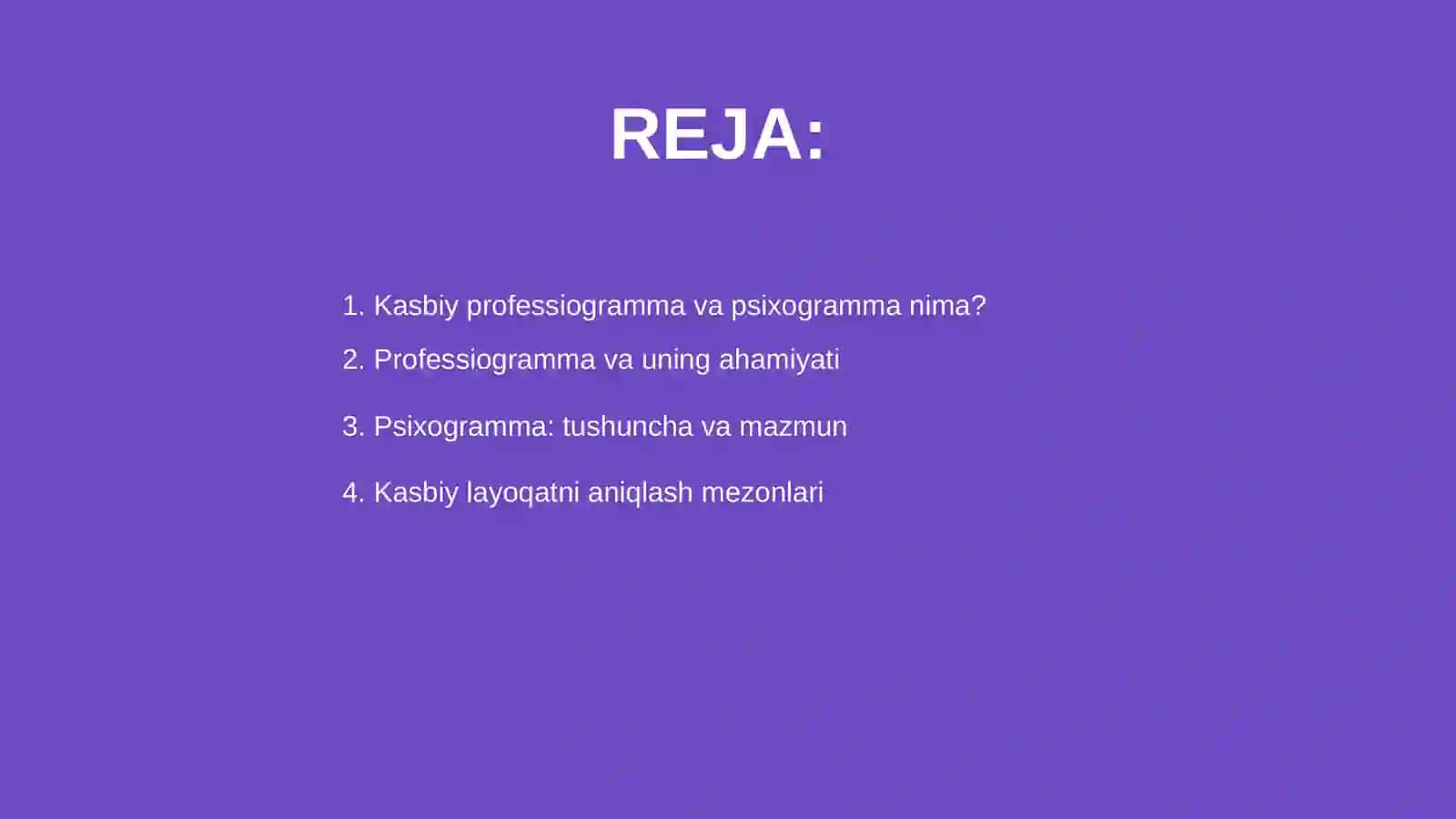 Kasbiy professiogramma va psixogramma 2